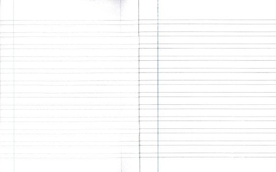 Exercise Book Narrow Lined Grey Lines